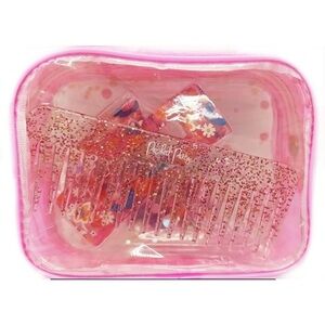 Packed Party nwt Hair Party 4 PC Accessory Set with Confetti glitter Bag